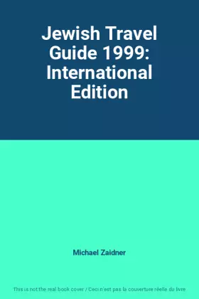 Couverture du produit · Jewish Travel Guide 1999: International Edition