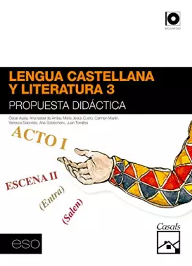 Couverture du produit · Propuesta didáctica Lengua castellana y Literatura 3 ESO (Cataluña) 2011 - 9788421848487
