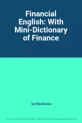 Couverture du produit · Financial English: With Mini-Dictionary of Finance