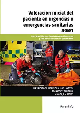 Couverture du produit · Valoración inicial del paciente en urgencias o emergencias sanitarias (Sanidad)
