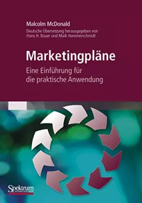 Couverture du produit · Marketingpläne: Eine Einführung für die praktische Anwendung.