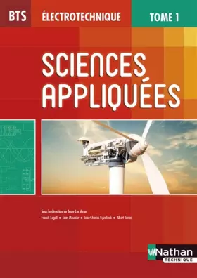 Couverture du produit · BTS Électrotechnique : Sciences appliquées, Tome 1