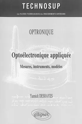 Couverture du produit · Optronique Optoélectronique Appliquée Mesures Instruments Modèles Niveau C