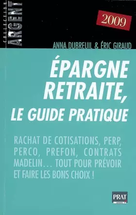 Couverture du produit · Epargne retraite, le guide pratique