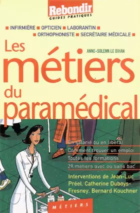 Couverture du produit · Les métiers du paramédical