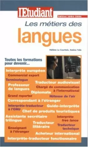 Couverture du produit · Les métiers des langues