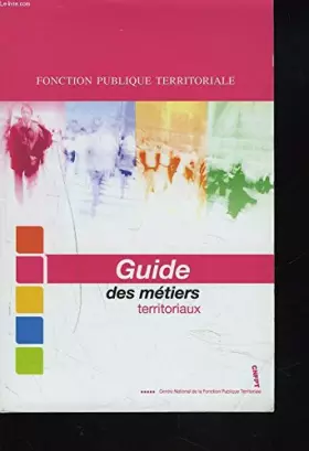 Couverture du produit · GUIDE DES METIERS TERRITORIAUX