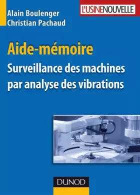 Couverture du produit · Aide-mémoire Surveillance des machines par analyse des vibrations