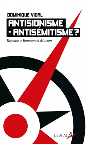 Couverture du produit · Antisionisme antisémitisme ?: Réponse à Emmanuel Macron
