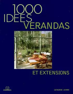 Couverture du produit · Vérandas et Extensions