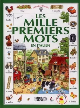 Couverture du produit · Les Mille Premiers Mots en italien, nouvelle édition