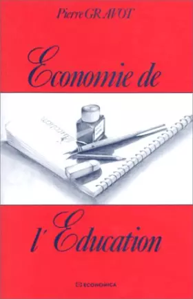 Couverture du produit · Economie de l'éducation