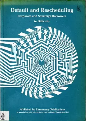 Couverture du produit · Default and Rescheduling: Corporate and Sovereign Borrowers