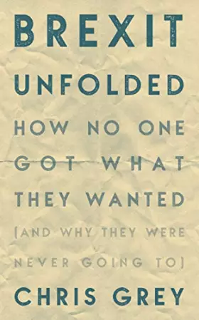 Couverture du produit · Brexit Unfolded