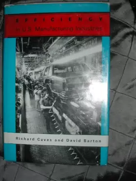 Couverture du produit · Efficiency in U.S. Manufacturing Industries