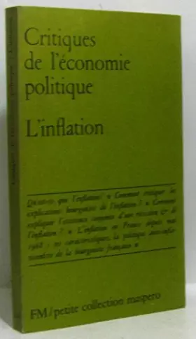 Couverture du produit · Critiques de l'économie politique L'inflation
