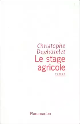 Couverture du produit · Le Stage agricole