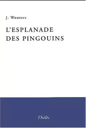 Couverture du produit · L'Esplanade des pingouins
