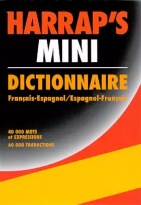 Couverture du produit · Harrap's mini. Dictionnaire Français-Espagnol, Espagnol-Français