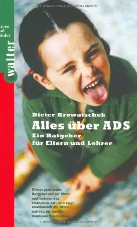 Couverture du produit · Alles über ADS: Ein Ratgeber für Eltern und Lehrer