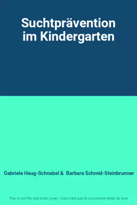 Couverture du produit · Suchtprävention im Kindergarten