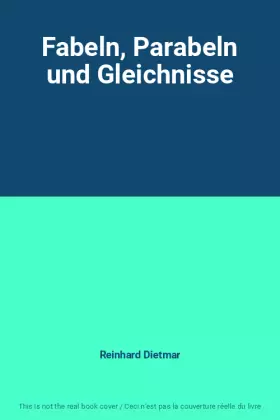 Couverture du produit · Fabeln, Parabeln und Gleichnisse