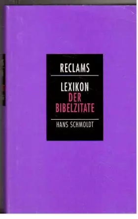 Couverture du produit · Reclams Lexikon der Bibelzitate