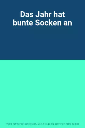 Couverture du produit · Das Jahr hat bunte Socken an