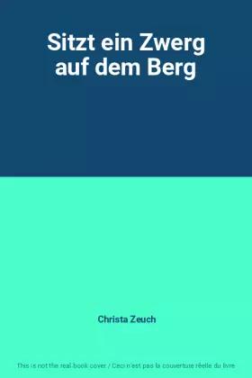 Couverture du produit · Sitzt ein Zwerg auf dem Berg