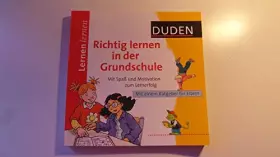 Couverture du produit · Lernen lernen – Richtig lernen in der Grundschule: Mit Spaß und Motivation zum Lernerfolg. Mit einem Ratgeber für Eltern (Duden