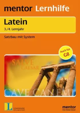 Couverture du produit · Mentor Lernhilfe Latein. Satzbau mit System.