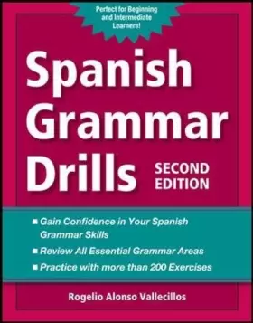 Couverture du produit · Spanish Grammar Drills