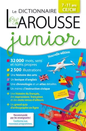 Couverture du produit · Larousse dictionnaire Junior 7/11 ans
