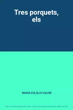 Couverture du produit · Tres porquets, els