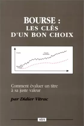 Couverture du produit · Bourse, les clés d'un bon choix : Comment évaluer un titre à sa juste valeur