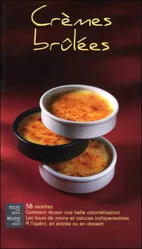 Couverture du produit · Crèmes brûlées - 58 recettes