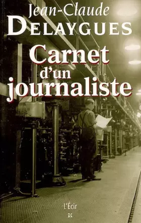 Couverture du produit · Carnet d'un journaliste