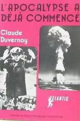 Couverture du produit · L'apocalypse a déjà commencé