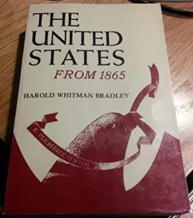 Couverture du produit · The United States from 1865