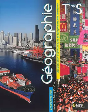 Couverture du produit · Géographie Tle S Programme 2014