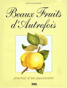Couverture du produit · Beaux fruits d'autrefois