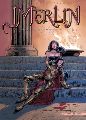 Couverture du produit · Merlin, tome 7 : Le chaudron de Bran-le-Béni