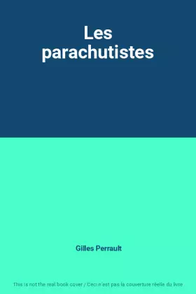 Couverture du produit · Les parachutistes