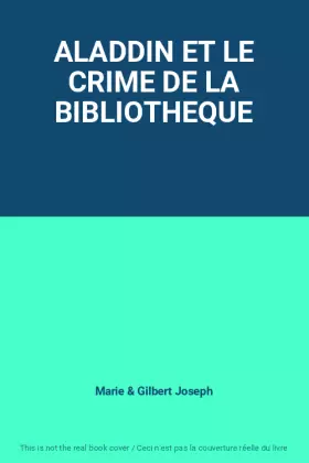 Couverture du produit · ALADDIN ET LE CRIME DE LA BIBLIOTHEQUE