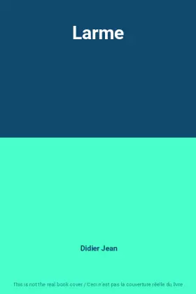 Couverture du produit · Larme