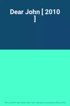 Couverture du produit · Dear John [ 2010 ]