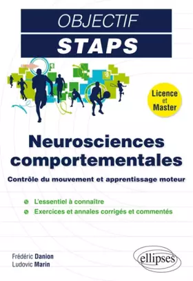 Couverture du produit · Neurosciences Comportementales Objectif STAPS