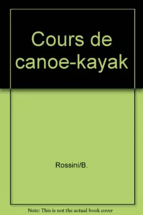 Couverture du produit · Le canoë-kayak