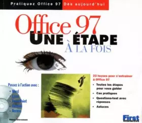 Couverture du produit · Office 97, une étape à la fois