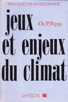 Couverture du produit · Jeux et enjeux du climat